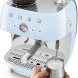 Smeg EGF03PBEU espresso koffiemachine - pastelblauw