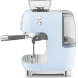 Smeg EGF03PBEU espresso koffiemachine - pastelblauw