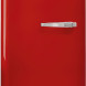Smeg FAB10HLRD6 retor jaren 50 koelkast - rood - linksdraaiend