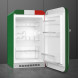 Smeg FAB10HRDIT6 retro jaren 50 koelkast - Italian Flag