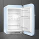 Smeg FAB10HRPB6 retro jaren 50 koelkast - pastelblauw - tafelmodel