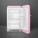 Smeg FAB10HRPK6 retro jaren 50 koelkast - roze - rechtsdraaiend
