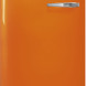 Smeg FAB28LOR6 retro jaren 50 koelkast - oranje - linksdraaiend