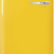 Smeg FAB28LYW6 retro jaren 50 koelkast - geel - linksdraaiend