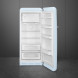 Smeg FAB28RPB6 retro jaren 50 koelkast - pastelblauw