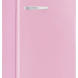 Smeg FAB28RPK6 retro jaren 50 koelkast - roze