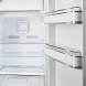 Smeg FAB28RPK6 retro jaren 50 koelkast - roze