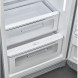 Smeg FAB28RSV6 retro jaren 50 koelkast - zilver - rechtsdraaiend