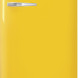 Smeg FAB28RYW6 retro jaren 50 koelkast - geel - rechtsdraaiend