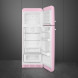 Smeg FAB30RPK6 vrijstaand koelkast - Roze