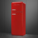 Smeg FAB30RRD6 vrijstaand koelkast - Rood