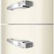 Smeg FAB32LCR6 retro jaren 50 koelkast - creme - linksdraaiend
