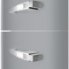 Smeg FAB32LSV6 retro jaren 50 koelkast - zilver - linksdraaiend