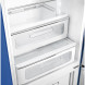 Smeg FAB32RBE6 retro jaren 50 koelkast - donker blauw