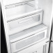 Smeg FAB32RBL6 retro jaren 50 koelkast - zwart