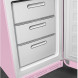 Smeg FAB32RPK6 vrijstaand koelkast - Roze