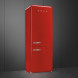 Smeg FAB38RRD6 retro jaren 50 koelkast - rood - rechtsdraaiend