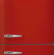 Smeg FAB38RRD6 retro jaren 50 koelkast - rood - rechtsdraaiend