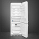 Smeg FAB38RWH6 retro jaren 50 koelkast - wit - rechtsdraaiend