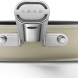Danzij de ergonomische greep op de Smeg FPF2802CRM is deze koekenpan prettig te gebruiken