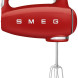 Smeg HMF01RDEU retro jaren 50 hand mixer - rood