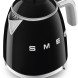 Smeg KLF05BLEU retro jaren '50 waterkoker - zwart