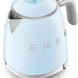 Smeg KLF05PBEU retro jaren '50 waterkoker - pastelblauw