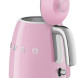 Smeg KLF05PKEU retro jaren 50 waterkoker - roze
