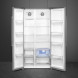 Smeg SBS63XDE side-by-side koelkast - rvs-look