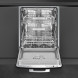Smeg ST2FABBL2 onderbouw vaatwasser - retro jaren 50 - zwart