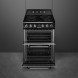 Smeg TR62IBL2 inductie fornuis - zwart - 60 cm. breed