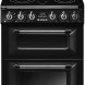 Smeg TR62IBL2 inductie fornuis - zwart - 60 cm. breed
