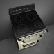 Smeg TR62IP2 inductie fornuis - crème - 60 cm. breed