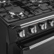 Bedieningspaneel met 8 knoppen van het SMEG TR90GMBLNL gasfornuis