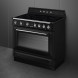 SMEG fornuis 90x60 cm met energieklasse A en Vapor Clean ovenreiniging