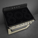 Smeg fornuis met 1 oven en 5 inductie kookzones TR90IMP
