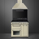 Smeg TR93IP2 inductie fornuis - crème