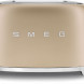 Smeg TSF01CHMEU broodrooster mat champagne