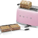 Smeg TSF02PKEU broodrooster roze