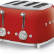 Smeg TSF03RDEU broodrooster rood