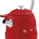 Smeg WKF01RD fluitketel - jaren 50 - rood