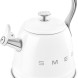 Smeg WKF01WH fluitketel - jaren 50 - wit