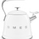 Smeg WKF01WH fluitketel - jaren 50 - wit