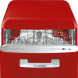 SMEG vaatwasser BLV2R2 rood