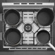 Smeg C7GMXNLK9 fornuis roestvrijstaal - 70 cm. breed