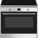 De Smeg CG90CIXT is een 90 centimeter breed inductie fornuis