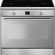 Smeg CG90IXT9 fornuis inductie - roestvrijstaal