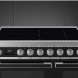 Smeg CPF92IMBL inductie fornuis - zwart - dubbele oven - Portofino