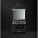 Smeg CPF9IPAN inductie fornuis - antraciet