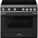 Smeg CPF9IPAN inductie fornuis - antraciet